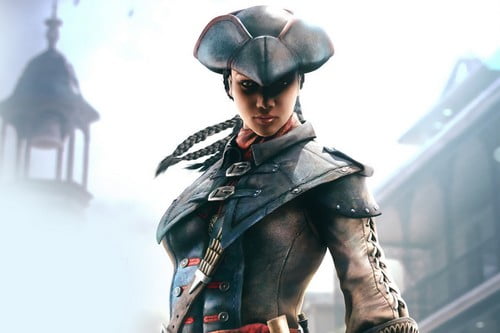 10 сильных и популярных женских игровых персонажейАвелин де Грандпре из Assassin's Creed (Aveline de Grandpre, from Assassin’s Creed)