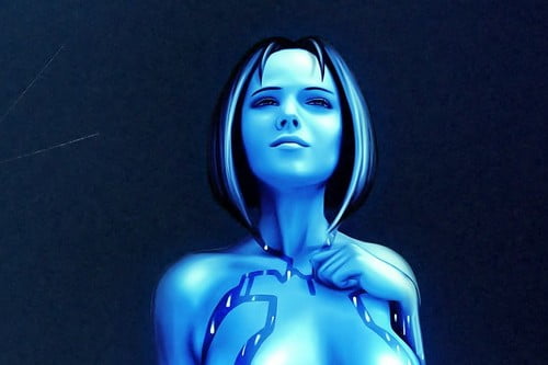 10 сильных и популярных женских игровых персонажейКортана из Halo (Cortana, from Halo)
