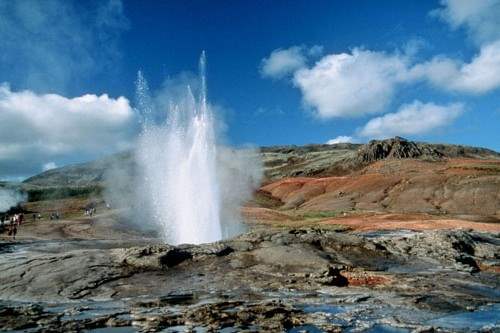 Топ 10 необычных гейзеров Большой Гейзер - Исландия Great Geysir – Iceland 