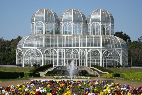 Топ 10 удивительные стеклянные зданий в миреБотанический сад в Куритибе The Botanical Garden of Curitiba
