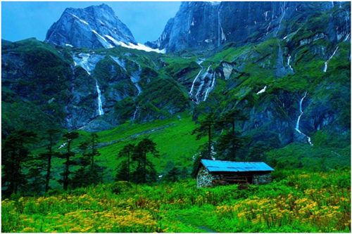 Топ 10 Самых  красивых долинДолина Барун, Непал Barun Valley, Nepal