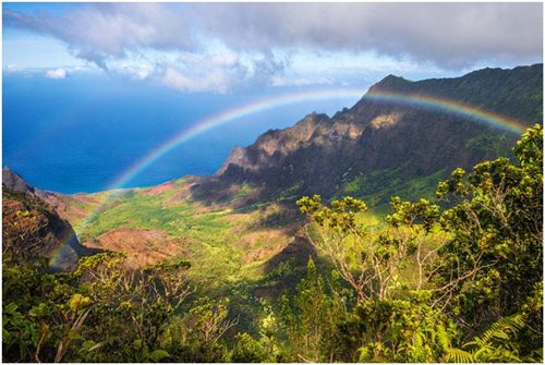 Топ 10 Самых  красивых долинДолина Калалау, Гавайи Kalalau Valley, Hawaii