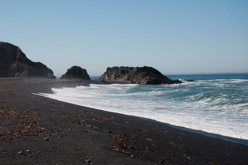Топ 10 Черных Пляжей Пляж Черные пески, Калифорния Black Sands Beach, California 