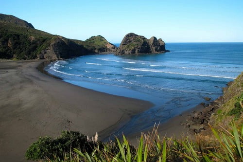 Топ 10 Черных Пляжей Пляж Пиха, Новая Зеландия Piha Beach, New Zealand 