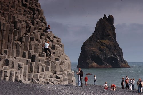 Топ 10 Черных Пляжей Пляж Вик, Исландия Vik Beach, Iceland 