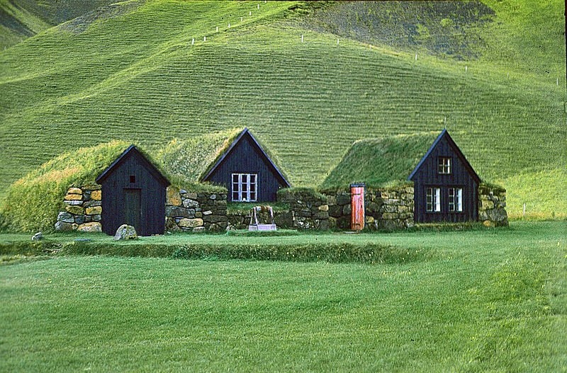 Травяные дома Grassodenhäuser