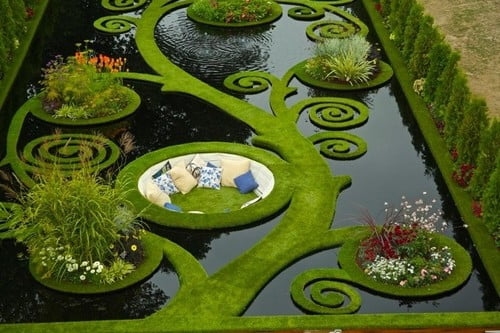 Топ 10 Самых Потрясающих МестЗатопленный сад-альков в Новой Зеландии Sunken Alcove Garden in New Zealand