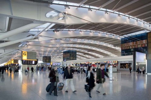 10 Лучших Аэропортов МираЛондонский аэропорт Хитроу - Англия London Heathrow Airport - England