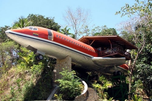 Топ-10 самых странных отелей в мире - Топ чудесОтель-самолет - Коста-Рика Plane Hotel – Costa Rica