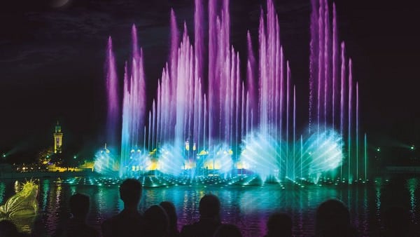 ТОП 10 самых потрясающих фонтанов в миреАкванура, Эфтелинг Aquanura, Efteling