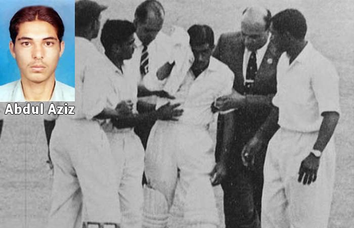 Топ 10 игроков в крикет, погибших во время игры в крикетАбдул Азиз (1941-17 января 1959)