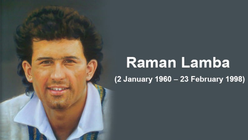 Топ 10 игроков в крикет, погибших во время игры в крикетРаман Ламба (2 января 1960 - 23 февраля 1998)