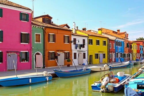 Топ-10 самых красочных городов мираОстров Бурано, Италия (Burano Island, Italy)